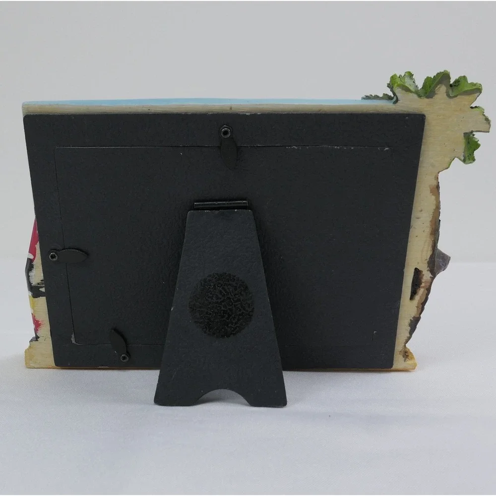 Key West Southernmost Point Dolphin Tropical 4x6 Resin Souvenir‎ Picture Frame